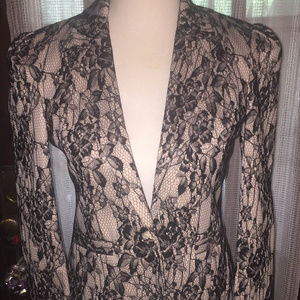 Kardashian Kollection Lace Blazer